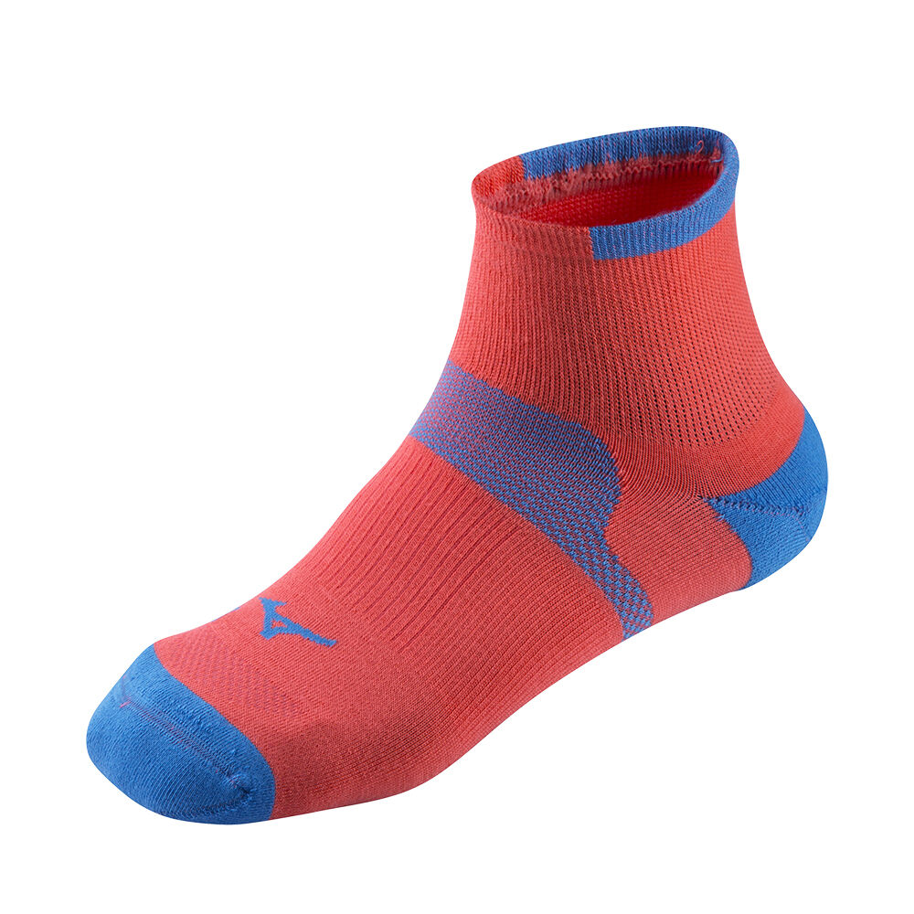 Mens Mizuno Drylite Race Mid Running Socks Coral Philippines (UMINZC861)